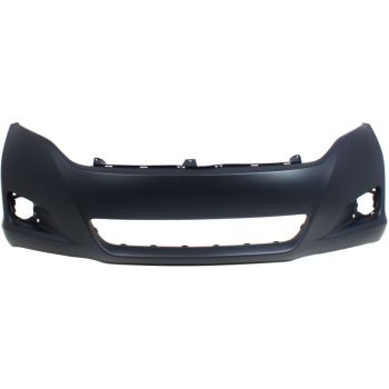 TOYOTA VENZA FRONT BUMPER COVER PRIMED (WO/SENSOR) **CAPA** OEM#521190T900 2009-2016 PL#TO1000354C