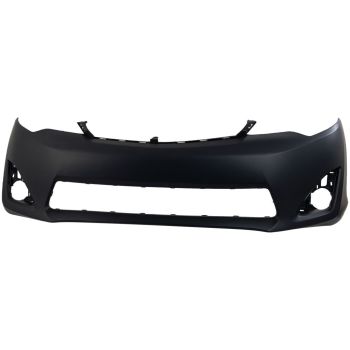 TOYOTA CAMRY FRONT BUMPER COVER PRIMED ( L/LE/XLE)(W/O SENSOR)**CAPA** OEM#5211906974 2012-2014 PL#TO1000378C