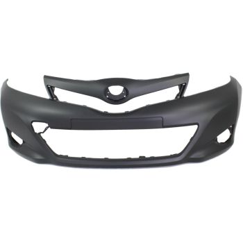 TOYOTA YARIS HATCHBACK(5DOORS) FRONT BUMPER COVER PRIMED (CE/L/LE)(JAPAN) **CAPA** OEM#5211952965 2012-2014 PL#TO1000381C