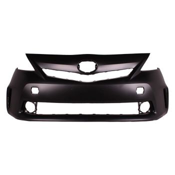 TOYOTA PRIUS V FRONT BUMPER COVER PRIMED (WO/WASHER)(WO/SENSOR) OEM#5211947923 2012-2014 PL#TO1000388