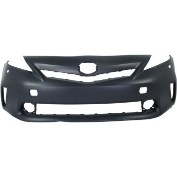 TOYOTA PRIUS V FRONT BUMPER COVER PRIMED (WO/WASHER)(W/ SENSOR) **CAPA** OEM#5211947926 2012-2014 PL#TO1000389C