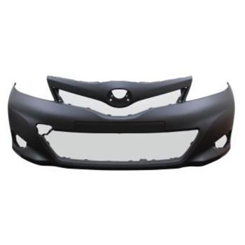 TOYOTA YARIS HATCHBACK(5DOORS) FRONT BUMPER COVER PRIMED (CE/L/LE)(FRANCE BUILT) OEM#521190U904 2014 PL#TO1000411