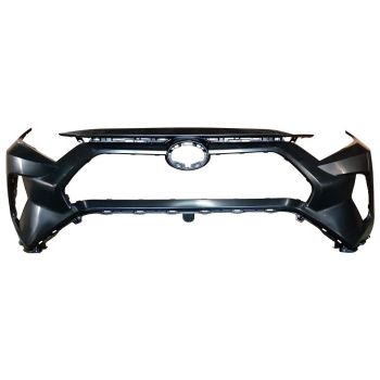 TOYOTA RAV4 PRIME FRONT BUMPER COVER PRIMED (WO/SENSOR)(NORTH ANERICA)(WO/TOW COVER) OEM#521190R919 2021-2024 PL#TO1000449