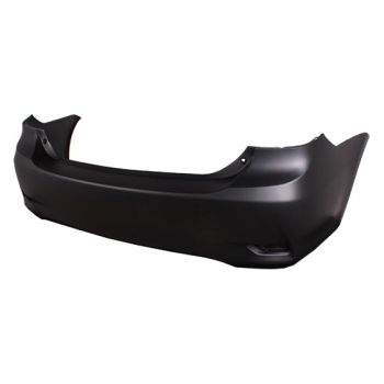 TOYOTA COROLLA/SEDAN REAR BUMPER COVER PRIMED (W/O SPOILER)(EXC S MDL )**CAPA** OEM#5215902977 2011-2013 PL#TO1100287C