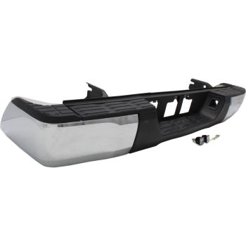 TOYOTA TUNDRA 14-19 STEP BUMPER ASSEMBLY CHROME (WO/SENSOR)(WO/TOW HITCH)(STEEL END)**CAPA** OEM#520230C122-PFM PL#TO1103119C