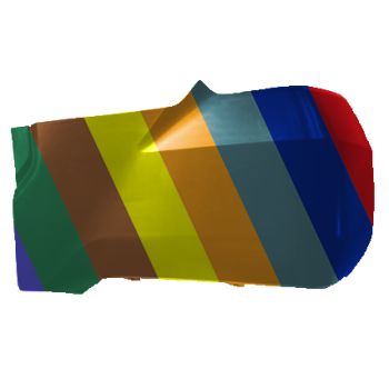 TOYOTA TUNDRA REAR BUMPER END COVER LEFT (Driver Side) PRIMED (WO/SENSOR)(WO/WHEEL OPENING MLDG) **CAPA** OEM#521620C903 2022-2024 PL#TO1116114C