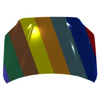 TOYOTA TUNDRA HOOD (ALUM)(WO/HYBRID) **CAPA** OEM#533010C070 2022-2024 PL#TO1230264C