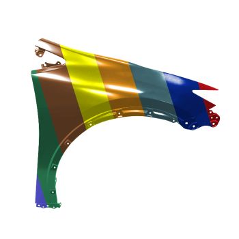 TOYOTA PRIUS / PRIUS PRIME FENDER RIGHT (Passenger Side) OEM#5380147110 2023-2024 PL#TO1241286