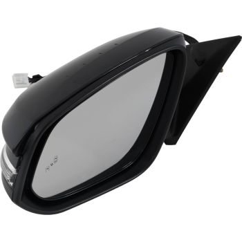 TOYOTA HIGHLANDER HYBRID  DOOR MIRROR LEFT (Driver Side) PWR/HTD/SIGNAL/PUDDL/MEMORY (W/BSD)(WO/AVM)(PTM) OEM#879400E320-PFM 2018-2019 PL#TO1320409