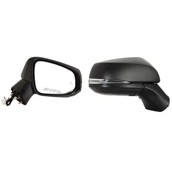 TOYOTA RAV4 HYBRID  DOOR MIRROR RIGHT (Passenger Side) PWR/HTD/SIGNAL/PUDDLE (W/BSD)(WO/CAMERA)(PTM-CVR)(JAPAN ) OEM#8791042E51-PFM 2019-2024 PL#TO1321423