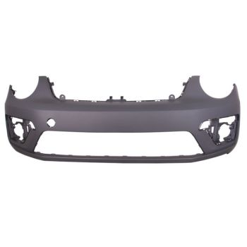 VOLKSWAGEN BEETLE FRONT BUMPER COVE PRIMED (WO/SENSOR)(14-16 R-LINE/GSR ONLY) OEM#5C5807217ANGRU 2014-2019 PL#VW1000215