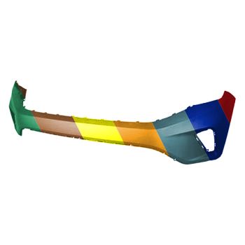 VOLKSWAGEN ATLAS CROSS SPORT FRONT BUMPER COVER UPPER PRIMED (WO/SENSOR)(WO/R-LINE) **CAPA** OEM#3CM807221GRU 2020-2023 PL#VW1014102C