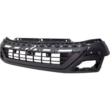 VOLKSWAGEN ATLAS FRONT BUMPER COVER LOWER TXT-BLACK (W/4 SENSOR)(W/CAMERA)(EXC R-LINE)**CAPA** OEM#3CN805901B9B9 2018-2020 PL#VW1015102C