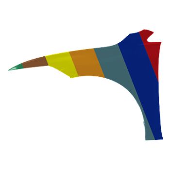 VOLKSWAGEN GTI FENDER LEFT (Driver Side) **CAPA** OEM#5H0821021B 2022-2023 PL#VW1240159C