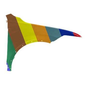 VOLKSWAGEN TIGUAN FENDER RIGHT (Passenger Side) **CAPA** OEM#5NA821106E 2022-2023 PL#VW1241158C