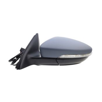 VOLKSWAGEN JETTA HYBRID DOOR MIRROR ASSEMBLY LEFT (Driver Side) PWR/HTD/SIGNAL (WO/BLIND)(PTD CVR)(SOCKET 16 holes) OEM#5C7857507AD-PFM 2013-2016 PL#VW1320156