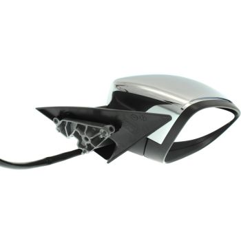 VOLKSWAGEN BEETLE DOOR MIRROR RIGHT (Passenger Side) PWR/HTD/SIGNAL (CHROME CVR)(CONVEX) OEM#5C5857508B9B9-PFM 2012-2015 PL#VW1321157