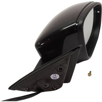 VOLKSWAGEN PASSAT DOOR MIRROR RIGHT (Passenger Side) PWR/HTD/SIGNAL/M-FOLD (WO/BLIS) OEM#561857508BD9B9-PFM 2016-2019 PL#VW1321162