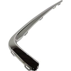 ACURA MDX SPORT HYBRID FRONT BUMPER COVER MOLDING SIDE CHROME RIGHT (Passenger Side) OEM#71104TZ5A00 2017-2020 PL#AC1047102