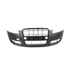 AUDI A6 SEDAN /WAGON FRONT BUMPER COVER PRIMED (W/O WASHER)(WO/S-LINE) OEM#4F0807105DGRU 2005-2008 PL#AU1000156