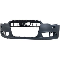 AUDI A6 SEDAN FRONT BUMPER COVER PRIMED (W/PK SENSOR)(WO/PK ASSIST)(WO/S-LINE) **CAPA** OEM#4G0807065AGRU 2012-2015 PL#AU1000208C