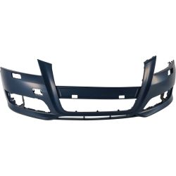 AUDI A3 FRONT BUMPER COVER PRIMED (WO/S LINE) (W/ WASHER)(WO/SENSOR) OEM#8P0807105FGRU 2009-2013 PL#AU1000222