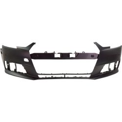 AUDI A4 SEDAN FRONT BUMPER COVER PRIMED (WO/WASHER)(W/2 SENSOR)(WO/S-LINE) OEM#8W0807065NGRU 2017-2018 PL#AU1000236
