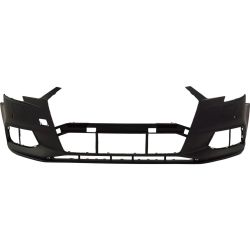 AUDI A3 SEDAN  FRONT BUMPER COVER PRIMED (WO/WASH)(W/PK SENSOR)(WO/PK ASSIST)(WO/S-LINE) OEM#8V5807065SGRU 2017-2020 PL#AU1000244