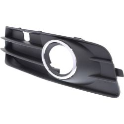 AUDI A3 FOG LAMP COVER LEFT (Driver Side) W/CHR RING (W/FOG)(W/S LINE) OEM#8P0807681N9B9 2009-2013 PL#AU1038114