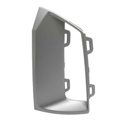 AUDI Q7 / SQ7 FRONT BUMPER SIDE GRILLE OUTER TRIM LEFT (Driver Side) SILVER (Q7 WO/S-LINE) OEM#4M0807697ATB2 2020-2023 PL#AU1038160