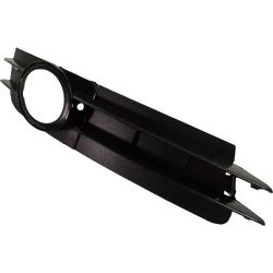 AUDI S6 SEDAN  FRONT BUMPER COVER GRILLE RIGHT (Passenger Side) BLACK (W/Sport Pkg) OEM#4F0807682A01C 2007-2008 PL#AU1039104