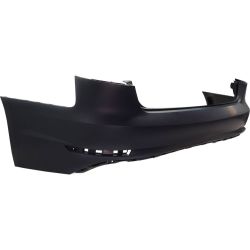 AUDI A4 SEDAN  REAR BUMPER COVER PRIMED (WO/SENSOR)(WO/S-LINE)**CAPA** OEM#8W5807067GRU 2017-2019 PL#AU1100252C