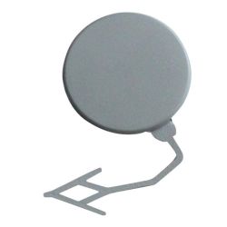 AUDI A5 CABRIO REAR BUMPER TOW HOOK COVER OEM#8T0807441CGRU 2012-2017 PL#AU1129104