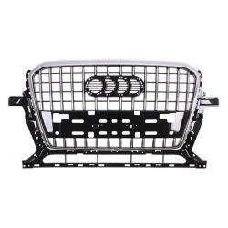 AUDI Q5  / SQ5  GRILLE GLOSS BLACK W/CHROME MLDG (WO/SLINE) OEM#8R0853651AFT94 2013-2017 PL#AU1200137
