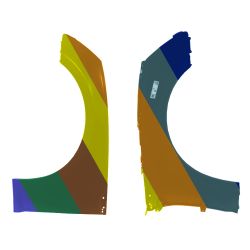 AUDI A5 CABRIO  FENDER LEFT (Driver Side) OEM#8W6821105B 2018-2024 PL#AU1240145