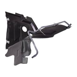 AUDI A6 SEDAN FRONT FENDER LINER RIGHT (Passenger Side) (FRONT LOWER SECTION)**CAPA** OEM#4G0853888J 2016-2018 PL#AU1251110C