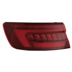 AUDI S4 SEDAN  TAIL LAMP ASSY LEFT (Driver Side) (OUTER)(LED)(DARK RED) **CAPA** OEM#8W5945091F 2018-2019 PL#AU2804131C