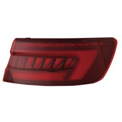 AUDI S4 SEDAN  TAIL LAMP ASSY RIGHT (Passenger Side) (OUTER)(LED)(DARK RED) **CAPA** OEM#8W5945092F 2018-2019 PL#AU2805131C