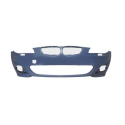 BMW BMW 5 SERIES (SEDAN) FRONT BUMPER COVER PRIMED (W/M PKG) (W/O SENSOR) OEM#51117897207 2004-2007 PL#BM1000182