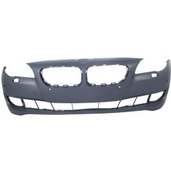 BMW BMW 5 SERIES (SEDAN) FRONT BUMPER COVER PRIMED (W/SENSOR)(W/SIDE CAMERA)(EXC M PKG) OEM#51117285965 2011-2013 PL#BM1000240