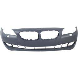 BMW BMW 5 SERIES (SEDAN) FRONT BUMPER COVER PRIMED (W/SENSOR)(WO/SIDE CAMERA)(EXC M PKG) **CAPA** OEM#51117285964 2011-2013 PL#BM1000241C