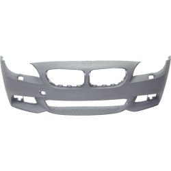 BMW BMW 5 SERIES (SEDAN) FRONT BUMPER COVER PRIMED (WO/SENSOR)(WO/SIDE CAMERA)( M PKG) **CAPA** OEM#51118048670 2011-2013 PL#BM1000254C