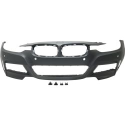 BMW BMW 3 (SEDAN) FRONT B COVER PRIMED (W/ MOLDING HOLE)WO/WASH W/PK SNSR WO/PK ASSIST WO/CAMERA( M SPORT) OEM#51118067952 2013-2018 PL#BM1000294