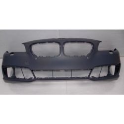 BMW BMW 5 SERIES (SEDAN) FRONT BUMPER COVER PRIMED (W/SENSOR)(WO/SIDE CAMERA)( WO/M PKG) **CAPA** OEM#51117332680 2014-2016 PL#BM1000309C
