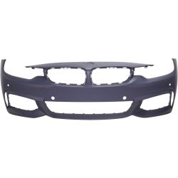 BMW BMW 4 (2DOORS/CONV) FRONT B COVER PRIMED (W/M SPORT) WO/WASHER W/ PK SENSOR **CAPA** OEM#51118060883 2014-2020 PL#BM1000337C