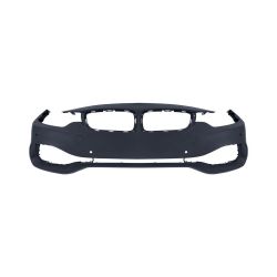 BMW BMW 4 (2DOORS/CONV)  FRONT BUMPER COVER PRIMED (WO/M SPORT) WO/WASHER W/ PK SENSOR OEM#51117363277 2014-2017 PL#BM1000382
