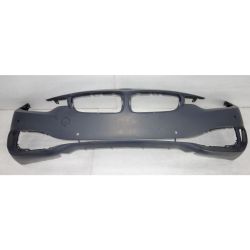 BMW BMW 4 (2DOORS/CONV)  FRONT BUMPER COVER PRIMED (WO/M SPORT) WO/WASHER W/ PK SENSOR W/CAMERA (WO/PK ASSIST) OEM#51117363279 2014-2017 PL#BM1000384
