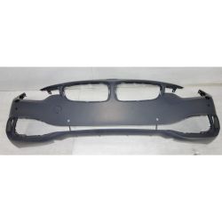 BMW BMW 4 (2DOORS/CONV)  FRONT BUMPER COVER PRIMED (WO/M SPORT) WO/WASHER W/ PK SENSOR W/PK ASSIST (WO/CAMERA) OEM#51117363282 2014-2017 PL#BM1000387