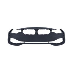 BMW BMW 4 (2DOORS/CONV)  FRONT BUMPER COVER PRIMED (WO/M SPORT) W/ WASHER W/ PK SENSOR OEM#51117363283 2014-2017 PL#BM1000388