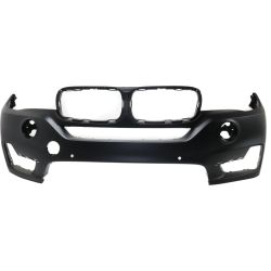 BMW BMW X5 FRONT BUMPER COVER PRIMED (WO/WASH&NIGHT VISION&PARK ASSIST&SURND VIEW)(WO/M SPT)**CAPA* OEM#51117378596 2014-2018 PL#BM1000392C